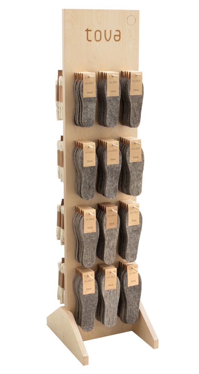 Sokk og Ullsålestativ, tosidig